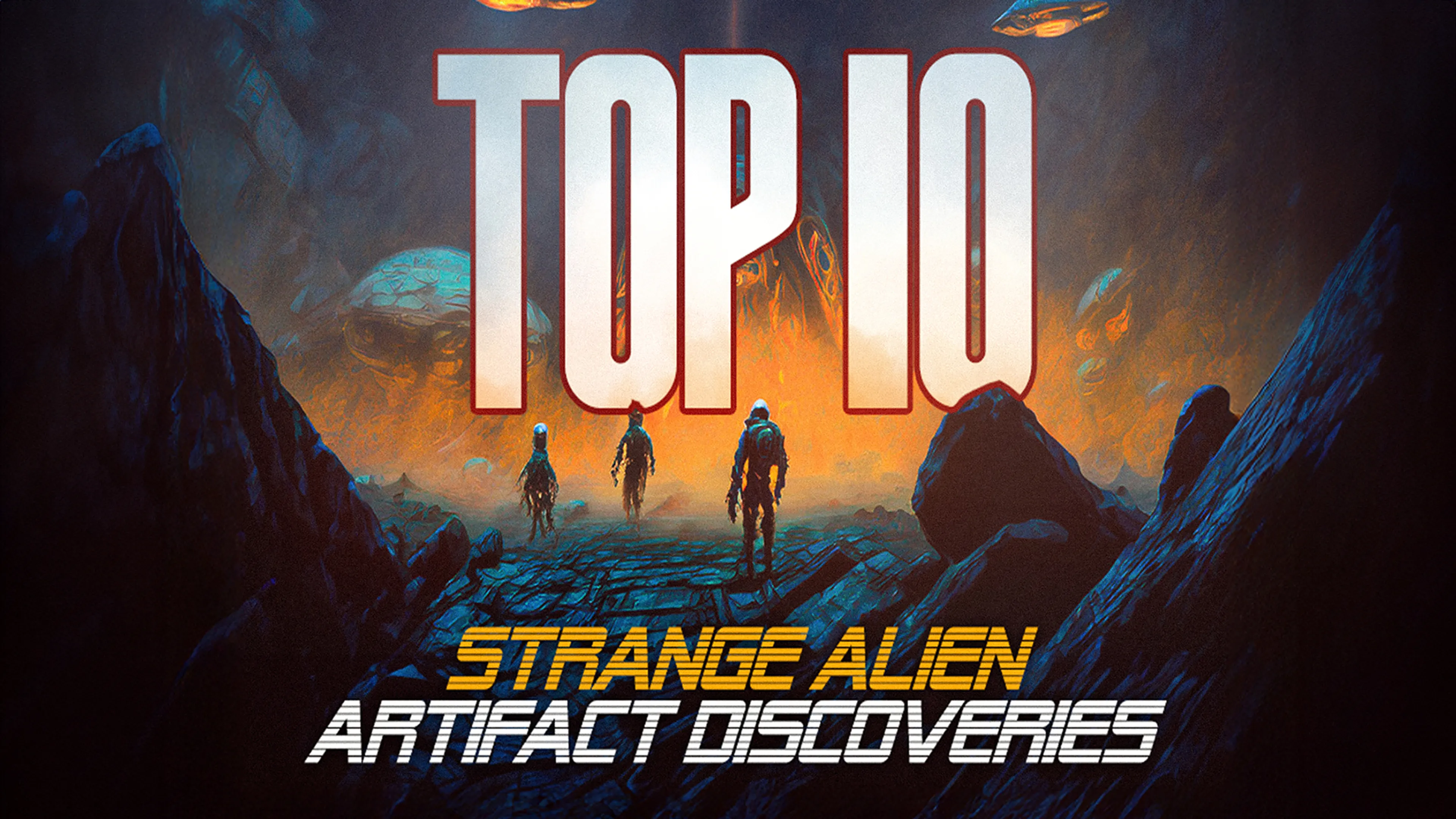 Top 10 Strange Alien Artifact Discoveries poster